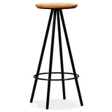 NNEVL Bar Set 7 Pieces Solid Wood Reclaimed
