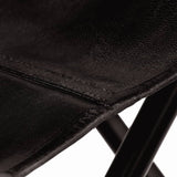 NNEVL Butterfly Chair Black Kids Size Real Leather