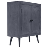 NNEVL Sideboard Solid Mango Wood 60x30x76 cm