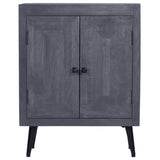 NNEVL Sideboard Solid Mango Wood 60x30x76 cm