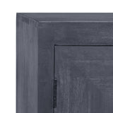 NNEVL Sideboard Solid Mango Wood 60x30x76 cm