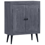 NNEVL Sideboard Solid Mango Wood 60x30x76 cm