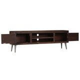 NNEVL TV Cabinet Solid Reclaimed Wood 140x30x45 cm