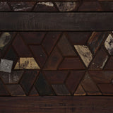 NNEVL Bedside Cabinet Solid Reclaimed Wood 40x30x50 cm