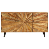 NNEVL Sideboard Solid Mango Wood 140x35x75 cm