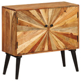 NNEVL Sideboard Solid Mango Wood 85x30x75 cm