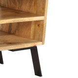 NNEVL TV Cabinet Solid Mango Wood 140x30x40 cm