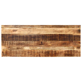 NNEVL Tractor Bar Table Solid Mango Wood Red 60x150x107 cm