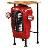 NNEVL Bar Set 3 Piece Solid Mango Wood 60x60x107 cm