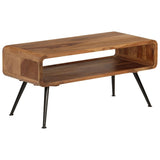 NNEVL Coffee Table Solid Sheesham Wood 95x40x45 cm