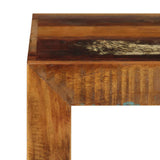 NNEVL Stool 40x30x40 cm Solid Reclaimed Wood