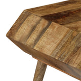 NNEVL Coffee Table Solid Mango Wood 104x50x45 cm
