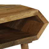 NNEVL Coffee Table Solid Mango Wood 104x50x45 cm