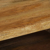 NNEVL Coffee Table Solid Mango Wood 104x50x45 cm