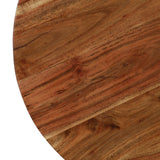 NNEVL Coffee Table Set 3 Pieces Solid Acacia Wood Sheesham Finish