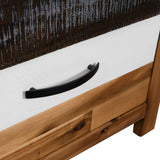 NNEVL Coffee Table Solid Acacia Wood 90x50x37.5 cm