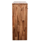 NNEVL Console Table Solid Acacia Wood 86x30x75 cm
