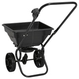 NNEVL Walk Behind Salt Spreader PVC and Steel 92x46x70 cm 15 L