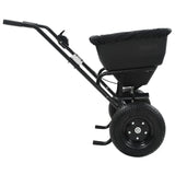 NNEVL Walk Behind Salt Spreader PVC and Steel 106x73x76 cm 45 L