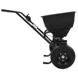 NNEVL Walk Behind Salt Spreader PVC and Steel 106x73x76 cm 45 L