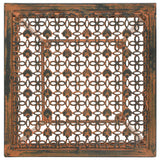 NNEVL Plant Stand Set 3 Pieces Vintage Style Metal Rusty