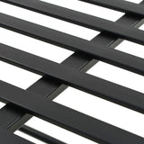 NNEVL Bench Vintage Style Metal 83x42x55 cm Black