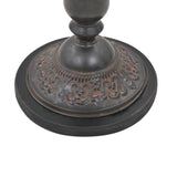 NNEVL End Table Solid Fir Wood 40x64 cm Brown