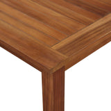 NNEVL Garden Table Anthracite 126x76x72 cm Plastic