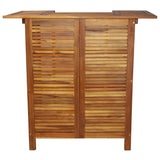 NNEVL Bar Table 110x50x105 cm Solid Acacia Wood