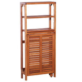 NNEVL 3 Piece Folding Bistro Set Solid Acacia Wood