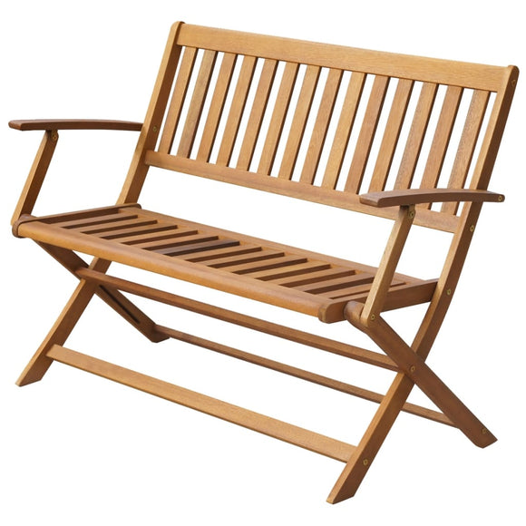 NNEVL Garden Bench 120 cm Solid Acacia Wood