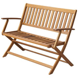 NNEVL Garden Bench 120 cm Solid Acacia Wood