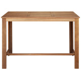 NNEVL Bar Table Solid Acacia Wood 150x70x105 cm