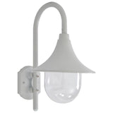 NNEVL Garden Wall Lamp E27 42 cm Aluminium White