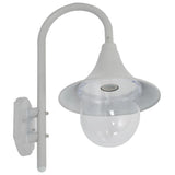 NNEVL Garden Wall Lamp E27 42 cm Aluminium White