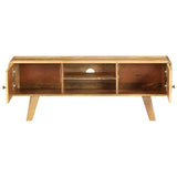 NNEVL TV Cabinet Solid Mango Wood 120x30x45 cm