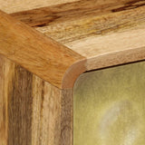 NNEVL TV Cabinet Solid Mango Wood 120x30x45 cm