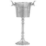 NNEVL Champagne Cooler Solid Aluminium 39x29x71 cm Silver