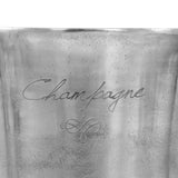 NNEVL Champagne Cooler Solid Aluminium 39x29x71 cm Silver