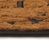 NNEVL Doormat Coir and Rubber 45x75 cm