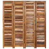 NNEVL Room Divider Solid Reclaimed Wood 170 cm
