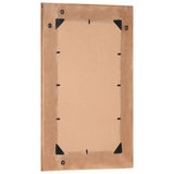 NNEVL Wall Mirror Solid Reclaimed Wood 60x90 cm