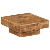 NNEVL Coffee Table Solid Reclaimed Wood 70x70x30 cm
