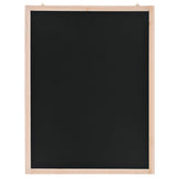 NNEVL Wall-Mounted Blackboard Cedar Wood 60x80 cm