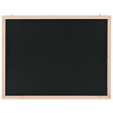 NNEVL Wall-Mounted Blackboard Cedar Wood 60x80 cm