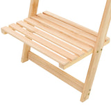 NNEVL Ladder Wall Shelf Cedar Wood 41.5x30x176 cm