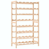 NNEVL Wine Rack Cedar Wood 57.5x28x102 cm