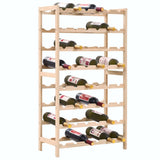 NNEVL Wine Rack Cedar Wood 57.5x28x102 cm