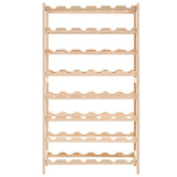 NNEVL Wine Rack Cedar Wood 57.5x28x102 cm