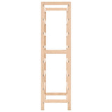 NNEVL Wine Rack Cedar Wood 57.5x28x102 cm